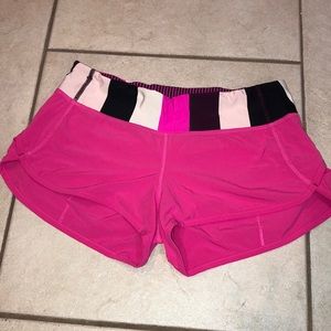 Lululemon workout shorts size 4